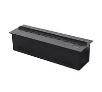 BASXDRFXZ Cheminée électrique Humidificateur à Vapeur encastré de la Flamme 3D avec et télécommande réglables