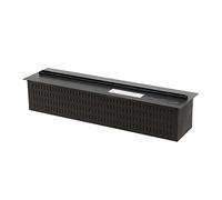 BASXDRFXZ Cheminée électrique Humidificateur de Vapeur Foyer électrique à Flamme 3D, avec Une et télécommande réglables(46Inches)