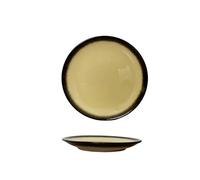 BASXDRFXZ Style Campagnard Assiettes à salade, assiettes dîner créatives, en céramique japonaises, idéales for un usage domestique ou commercial(A,L)