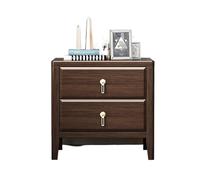 BASXDRFXZ Table de Chevet avec Rangement Table De Chevet en Bois Massif, Chambre À Coucher Moderne, Meuble Rangement Chinois, Rétro