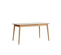 BASXDRFXZ Table de Cuisine Moderne Table à Manger Chinoise en Bois Massif, Moderne et Simple, chêne, Nordique, Petit Restaurant Familial, Assiette Roche