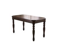 BASXDRFXZ Table de Cuisine Moderne Table à Manger rectangulaire en Bois de Style campagnard, 1,4 mètre, Forme octogonale, Meuble Cuisine