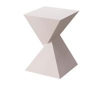 BASXDRFXZ Tables Basses Salon Chambre Canapé Table D'appoint De Chevet Petite Moderne Simple Basse Carrée(White,32 * 32 * 60cm)