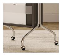 BASXDRFXZ Tables Basses Table d'appoint de canapé Black Art Moderne, Petite Table à thé, Simple, Loisirs, Rangement café