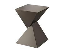 BASXDRFXZ Tables Basses Table d'appoint de Salon, Petite Style crème, canapé d'angle, Basse, Support à Fleurs, Chevet Moderne et Simple(A,32x32x60cm)