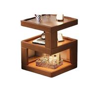 BASXDRFXZ Tables Basses Table de Chevet créative for Chambre à Coucher, Table d'appoint compacte for Petits Appartements, Meuble Rangement Ultra-Mince, étagère