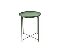 BASXDRFXZ Tables D'appoint Petite Table Basse Metal de Mode Moderne Petite canapé Ardente Salon Chambre Meubles Bureau(Green)