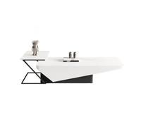 BASXDRFXZ Tables D'appoint Table Basse rectangulaire Rock Plate Simple Petit Appartement de Style crème d'appoint Combinaison