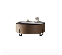 BASXDRFXZ Tables D'appoint Table Basse Ronde Minimaliste Italienne, Simple et Moderne, rotative multifonctionnelle