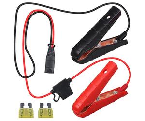 Basysion Accessoires de chargeur de batterie intelligent à œillets M6 pour NOCO Genius GC001 X-Connect - Pince intégrée, ajustement universel pour tous les terminaux et chargeurs Genius