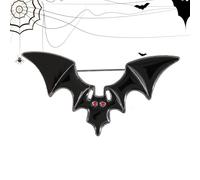 Bat Brooch - Brooch Bat Brooch For Women | Gothic Bat Lapel Pin | Brooch Zinc Alloy Brooch Bat Brooch For Halloween Bat Lapel Pin For Backpacks Zinc Alloy Bat Brooch For Girls Bat Brooch For Bags