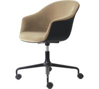 Bat Chaise de Bureau Rembourrée Avant Noir Mat /905 Dune