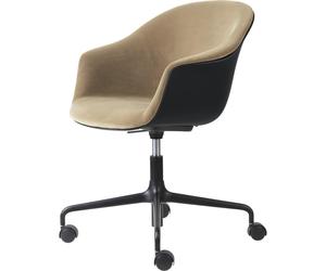 Bat Chaise de Bureau Rembourrée Avant Noir Mat /905 Dune