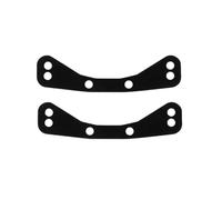 Bât de support de suspension inférieure supérieure en métal en acier compatible avec les de voiture RC 1 5 6S 8S 1 6 XRT 8S 1 10 MAXX PIÈCES DE MOYABLES SÉMBLATION DU MOTEUR DE RECHERCHE(Upper)