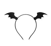Bat Diable Bandeau effrayant pour carnaval, accessoires de fête, accessoires de costume pour adultes, réutilisable (blanc, taille unique)