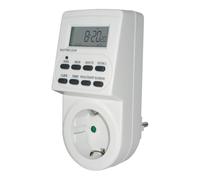 Brennenstuhl DZ20 Digital Horloge Hebdomadaire à La Couleur Blanc