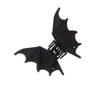 Bat Hair Clip, Gothic Bats Wing Hair Jaw Clamp, Non-Slip Decorative Claw Clips for Halloween Theme Parties Cosplay Masquerade and Daily Styling, Women, 4.13x3.15 inches