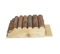 Bat Houses - Large Cave Style Bat Box | Weather-Resistant Wooden Bats Shelter, Compact Habitat for Outdoors Mounting, Garden Farm Patio Park Tree Barn, Natural