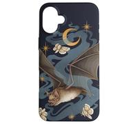 Bat Moth Gothic Goblincore Witchcraft Dark Academia Therian Coque pour iPhone 16 Plus