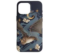 Bat Moth Gothic Goblincore Witchcraft Dark Academia Therian Coque pour iPhone 16 Pro Max