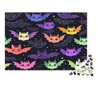 Bat Puzzle Pour Adultes Puzzle De 1000 Pièces Puzzle Pour Adultes Puzzle De 1000 Pièces Jeu De Puzzle Incident Jeu De Puzzle 1000pcs (75x50cm)