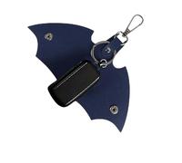 Bat Shape Key Case -Keychain Holder Sleeve, PU Leather Car Keys Fob Cover, Cute Protective Keychain Pouch, Compact Storage Organizer Sleeve | Stylish Key Holder Bag for Universal Vehicle Keys