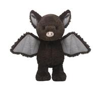 Bat Stuffed Animal - Soft Cuddly Plush Figurine, Cute Halloween Toy Decor