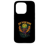 Bat to The Bone Scary Flying Bat Halloween Design Coque pour iPhone 15 Pro