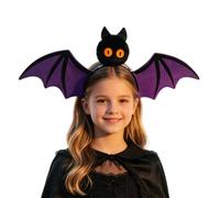 Bat Wing Headband - Spooky Elastic Bat Wings Role Play Cosplay Headpiece | Complete Your Spooky Look With A Comfortable, Elastic Bat Wing Headband Designed To Stay Securely In Place During Holiday