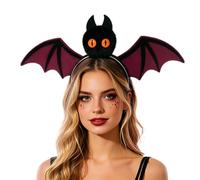 Bat Wing Headband - Spooky Elastic Bat Wings Role Play Cosplay Headpiece | Complete Your Spooky Look With A Comfortable, Elastic Bat Wing Headband Designed To Stay Securely In Place During Holiday