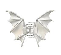 Bat Wing Shape Hair Clips, No-Slip Hair Barrette, Bat Wings Hair Barrettes, Metal Gothic Wing Shape Hair Claw, Punk Style Hair Clips For Adultes, Friends, Beautician