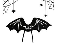 Bat Wings Adult Women, Unisex Squeleton Pattern Dress Up Costume, Halloween Strap-On Party Supplies For Carnival Masquerades Christmas Theatre Stage For Cosplayers Actors Adults Kids