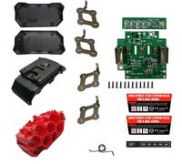 BAT618 18V Liion Batterie Boîtier Plastique Assemblage avec Carte PCB 10x21700