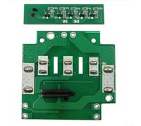 BAT618 Boîtier en plastique pour batterie Li-ion 18 V avec circuit imprimé pour outil électrique de remplacement 2607336236 BAT609G BAT618G (vert, 10 x 21700)