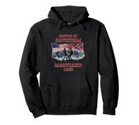 Bataille d'Antietam Maryland 1862 Vintage History Buffs Sweat à Capuche