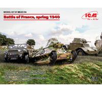 Bataille De France Printemps 1940 Kit 1:35 Panhard 178 Amd-35 Fcm 36 Laffly V15t