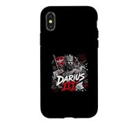 Bataille de Gaugamela Darius III Roi Persan Coque pour iPhone X/XS