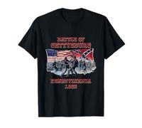 Bataille de Gettysburg Pennsylvanie 1863 Vintage History Buffs T-Shirt