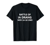 Bataille de IA Drang Guerre du Vietnam Armée Militaire Histoire T-Shirt