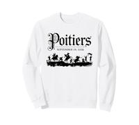 Bataille de Poitiers Histoire de la Guerre de Cent Ans Sweatshirt