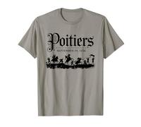 Bataille de Poitiers Histoire de la Guerre de Cent Ans T-Shirt