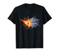 Bataille épique Fireball Contre Orage Nuage T-Shirt