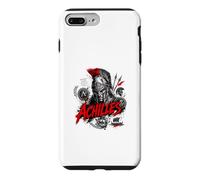 Bataille guerrière Grecque Antique du héros Spartiate d'Achille Coque pour iPhone 7 Plus/8 Plus