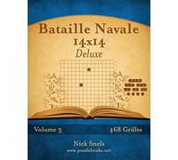 Bataille Navale 14x14 Deluxe - Volume 3 - 468 Grilles