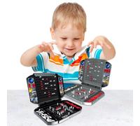 Bataille Navale Parlante - PP 14.7x10.9x5.5cm | Jeu Plateau Électronique Navires avec Effets Sonores | Jouet Stratégie Numérique Interactif pour Famille Divertissement Apprentissage Et Amuseme