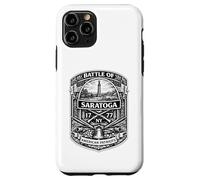 Bataille Saratoga New York NY Révolution américaine Histoire des États-Unis Coque pour iPhone 11 Pro