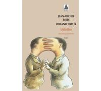 Batailles (nouvelle édition) - Jean-Michel Ribes - Actes sud - Poche - Théâtre