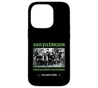 Bataillon catholique de San Patricios Saint Patrick Coque pour iPhone 14 Pro