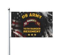 Bataillon Des Troupes Spéciales Du 75E Régiment Décoration Bannière 90X150Cm Avec Œillets Résistant Bannière Cour Drapeau De Cour Pour Intérieure Ferme Toutes Les Saisons