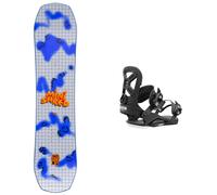 Burton - Fixations de snowboard - Grom White - Taille Enfant M - Blanc Blanc M